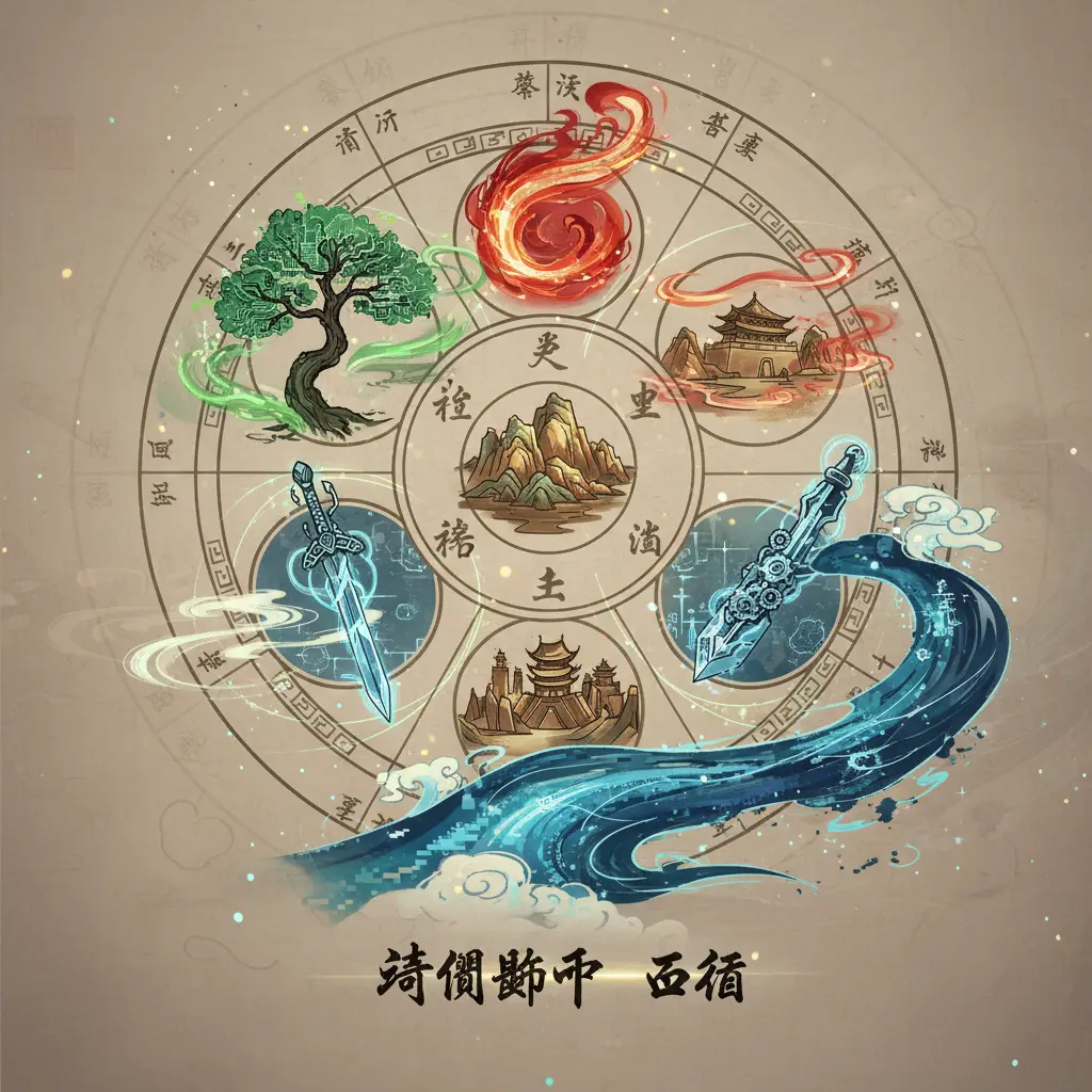 奇門遁甲 - 五行