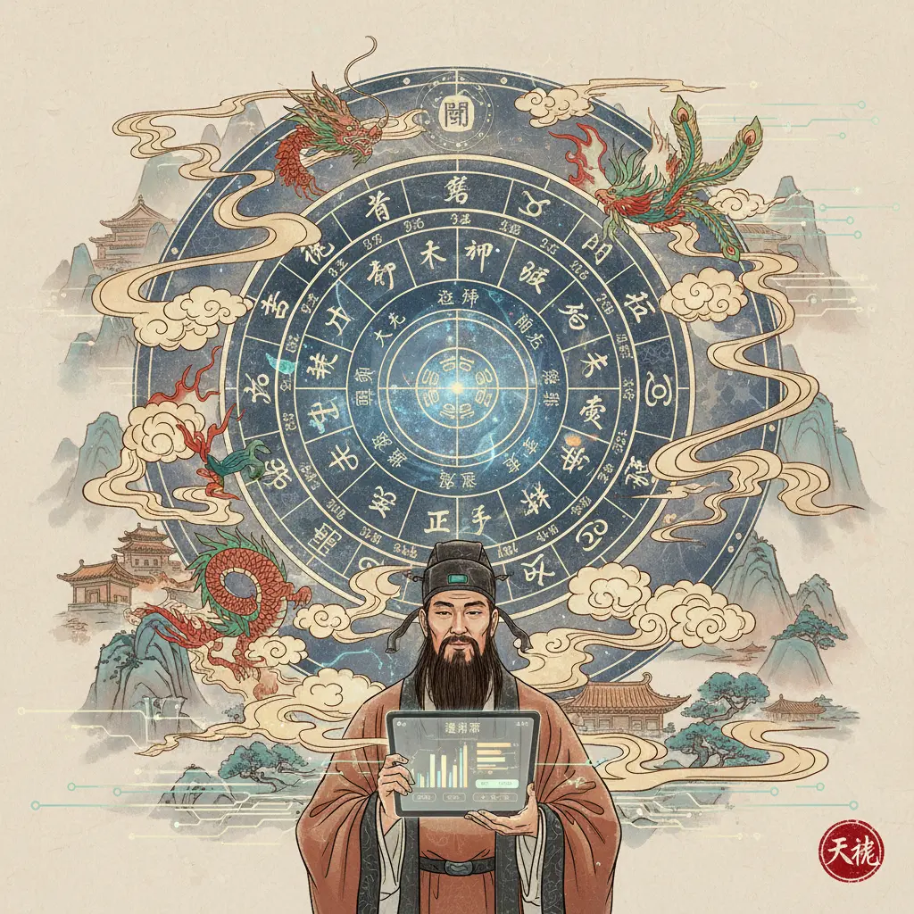 運勢預測 - 命盤