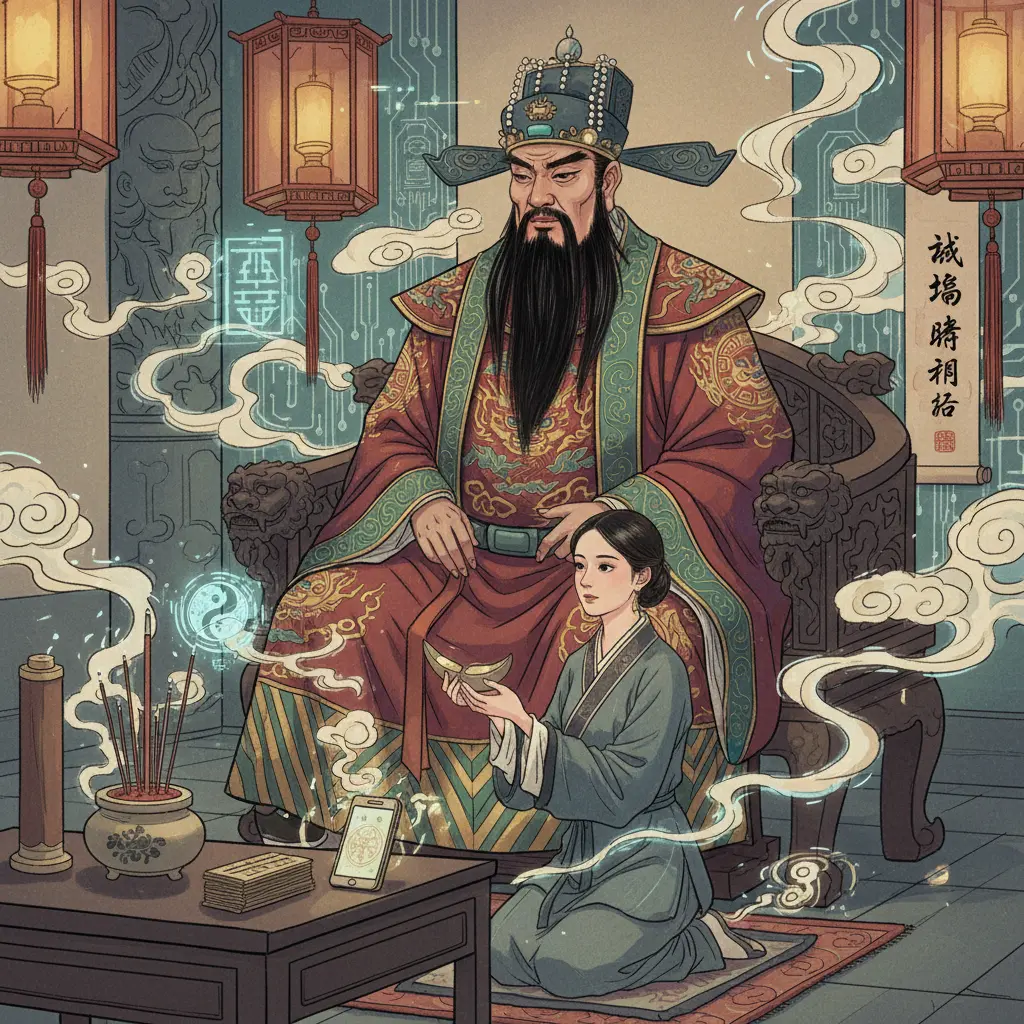 道教問神 - 城隍爺