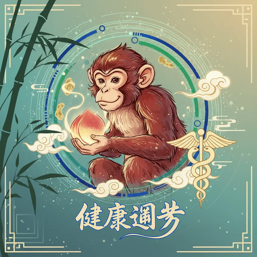 健康運勢 - 生肖猴