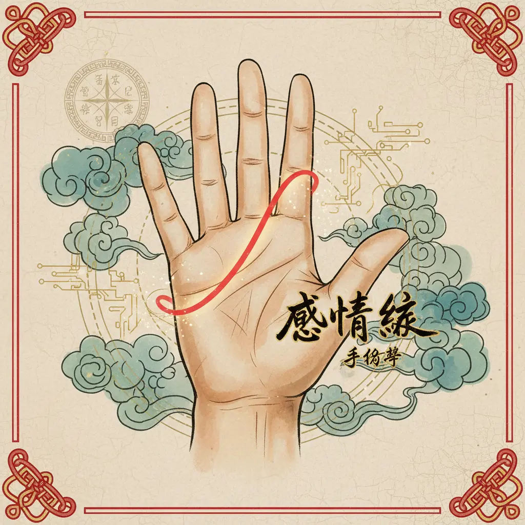 手相學 - 感情線
