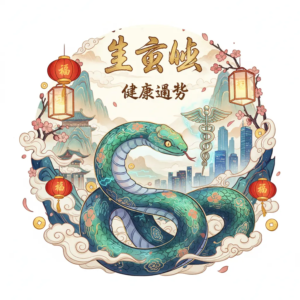 健康運勢 - 生肖蛇