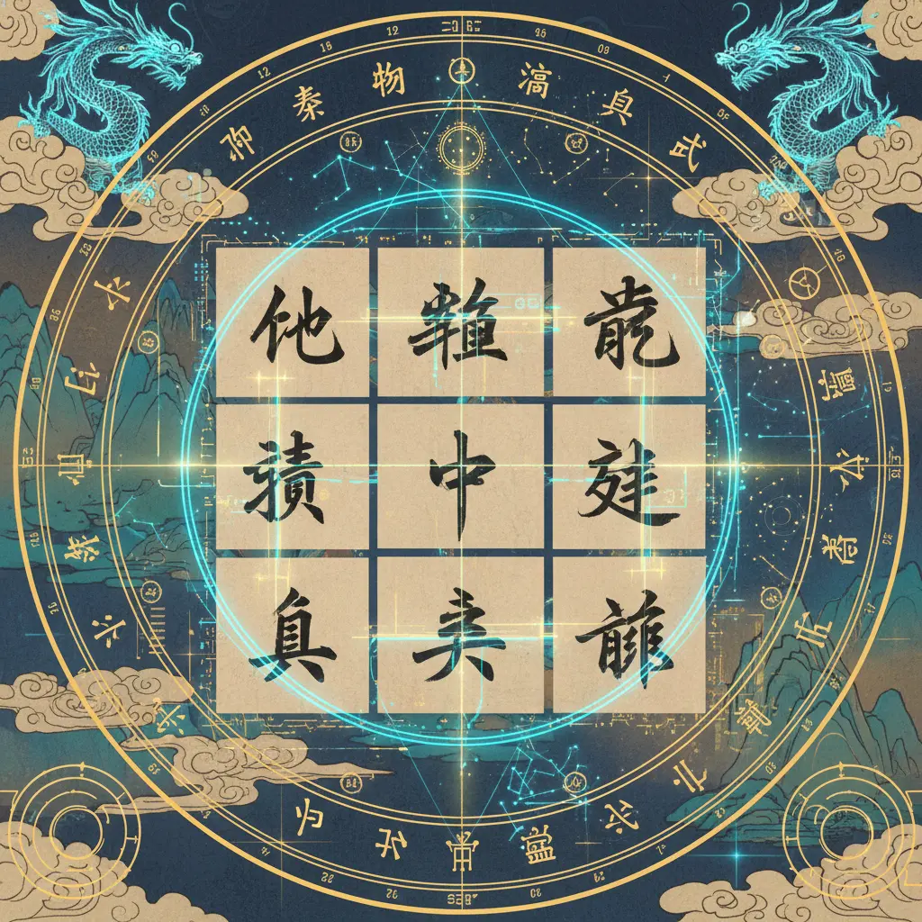 奇門遁甲 - 九宮