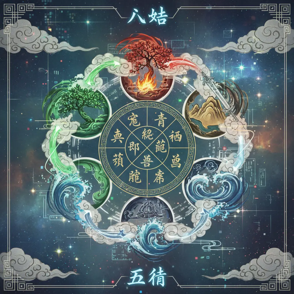 五行 - 八卦