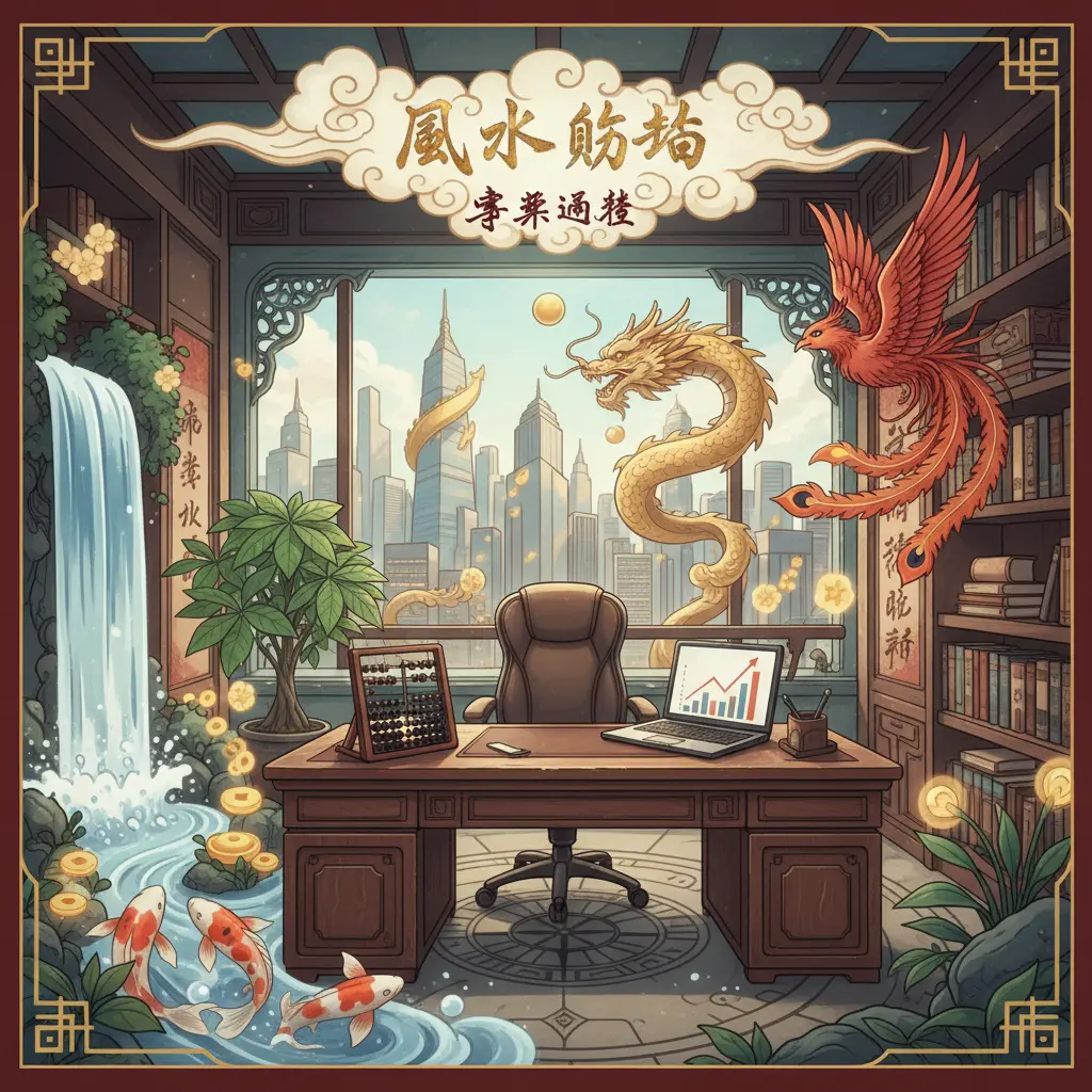 事業運勢 - 風水佈局