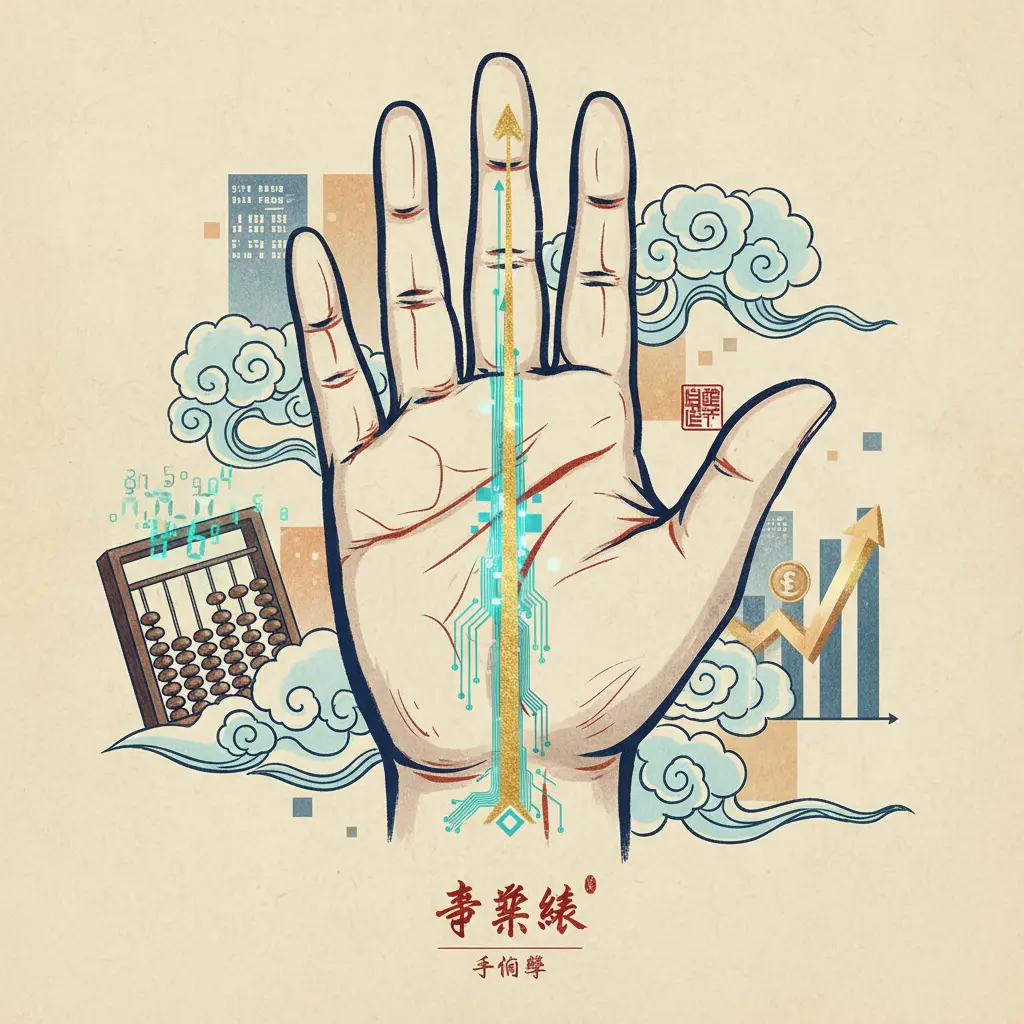 手相學 - 事業線